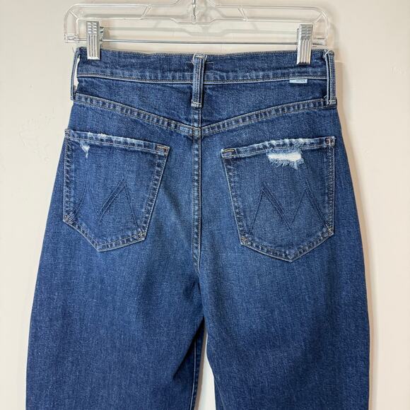 Mother Denim The Fangirl Flood Jeans Barrel Wide Leg Yee Haw 26 - Picture 8 of 12